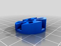 Tilt Motor Mount 10° for Nighthawk frame (updated) by kristjanvaga