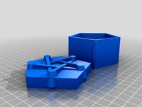 Beautiful Box with star on top by woodrobot