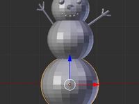 snowman by 73hajung