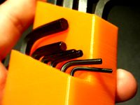 Metric Allen Wrench Holder by ztander