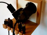 Cable organizer for electrical outlet by rihteri