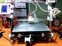 E3D V6 3D Printer J-head Hotend mod for He3D-A300 3D Printer by mraza123