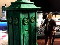 Jade Pagoda Tardis Escape pod doctor who by fetasigma