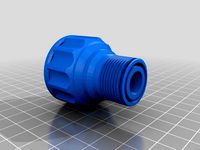 Motorcycle Screw in Oil Funnel ADAPTER by carl10r