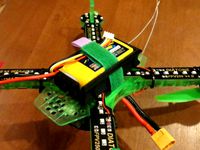 Battery holder for 250 quadcopter - Diatone and Ghost Editions by vinito