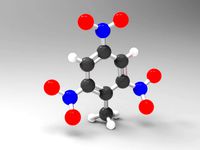 TNT molecule by JuanG3D
