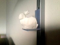 Floating Stand for Double Slotted Shelving Mount by slavikk