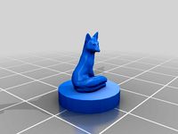 2 tailed fox miniture / Blink Fox miniture by KaptenBlack