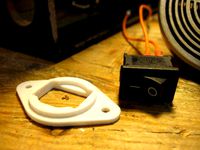 brackets for mounting DC jacket or switch in MDF panel or housing by Stemer114