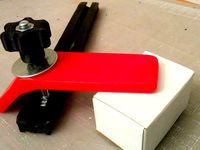 T-Slot for 1/4-20 Carriage Bolts and hold down clamp by PCFlyer