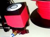 Nema 17 cooler for 50mm fan by RGN01
