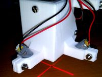 Lid with line lasers for the J Tech Photonics Laser Mount for the Mostly Printed CNC by izytronic