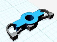 FrankenForge! Hot-End Cable and Filiment Tube Manager by FrankenForge