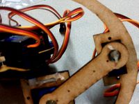 laser-cutted hexapod by Marten