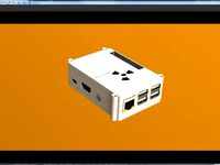 Case Raspberry Pi B 2 by joaohidaka