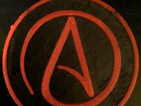 atheism keychain by 5959195