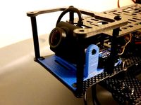 HoverShip - Zuul Superbeast - Servo Tilt Camera Mount for a FoxTechFPV -HoryzonHD Full HD V4 by SiRkIt