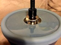 Hario Skerton (Rounded Handle Post) Drill or Electric Screwdriver Adapter by rickschrader