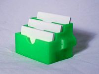 3-Tier Magnetic Business Card Holder by swtchrwr