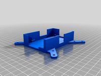 Raspberry PI B Case - VESA 100 / 75 by sprobst