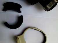 Adaptator of Tarcus TV zoom on a Phottix Tripod Mount by harnelbe