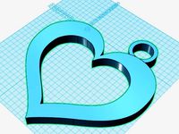 Floating Heart Pendant by lydiac