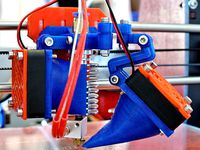 P3Steel / Prusa i3 E3D hotend Bowden mount by AndrewBCN