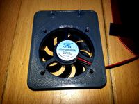 Fixed 50mm fan mount for printrbot SM 2014 by Criticool