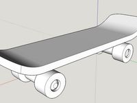 Skateboard with 4 independently rotate wheels by vleung