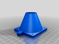 60mm fan mount for a gregs wade extruder. by Luke02