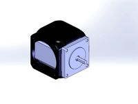 Nema 23 Stepper Motor Cooler by DEZ1