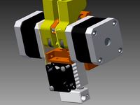 Direct filament drive for Cyclops extruder by percar