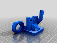 Prusa i3 Bowden extruder with inductive 18 mm proximity sensor auto level REMIX! by Lazzorblade