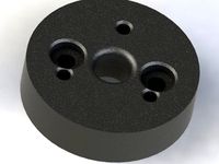 Garmin Echo series - Quickrelease adapter mount plate by bics