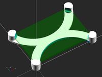 PCB holder and standoff customizable by hackermagnet