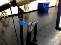 Mic stand Headphone hook by tm204