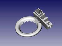 Object cooler with servo mount by Herbsti