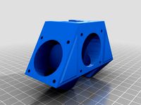 FolgerTech Kossel Hot end cooling manifold by csorrows