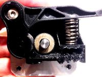 Wanhao Duplicator 4/4x/4s flexible filament drive block by aletinel