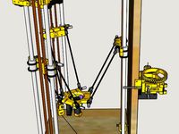 Delta MT 3d printer by elmek6
