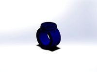 Blue Lantern ring by Cj20Rap