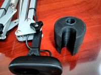 Adapter to Mount an IKEA Arm Lamp to a Monitor Stand by patshead