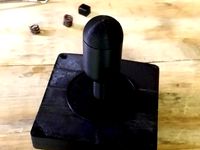 Mostly Printed Arcade Joystick (HAPP Style) by Munckis