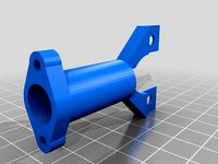 Soporte Filtro Filamento E3DV6 Bowden P3STEEL by datoor
