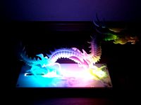 LaserCut - 3D puzzle dragon by ddanijell