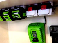Black and Decker 20v battery wall or under cabinet mount by endar