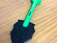 Scale Combat Shovel by neonorangehats