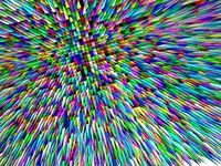 Randomly Generated Field of Spikes by AudreyTheAwesome