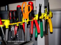 Free Standing Workbench Tool Storage and Organizer by chewbaccah