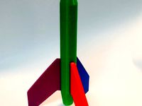 Toy Rocket by mingthemad